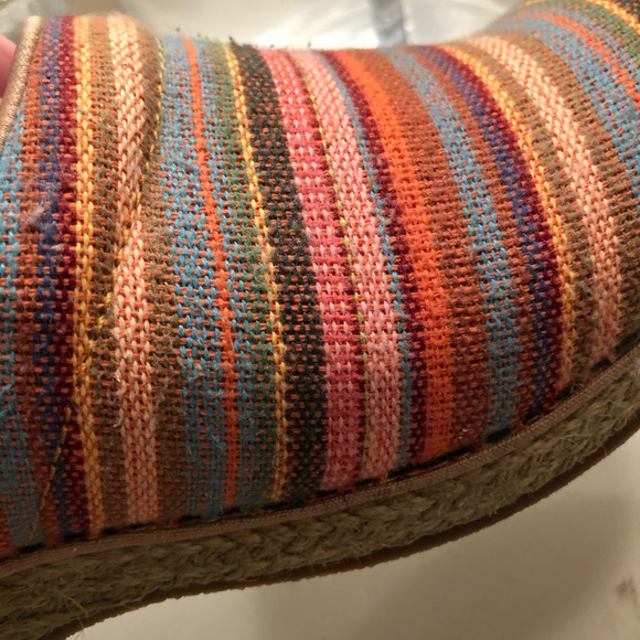 EUC Dansko vegan clogs in summer stripe 39 (8.5US) - Picture 6 of 7